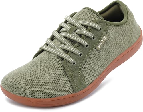 Image of WHITIN Men's Wide Minimalist Barefoot Sneakers | Zero Drop Sole | Optimal Relaxation