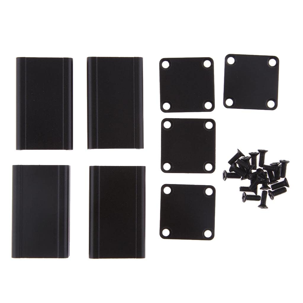 ELBME® 2 Set 40X25X25Mm Aluminum Instrument Box PCB Enclosure DIY Electronic Case-image-48