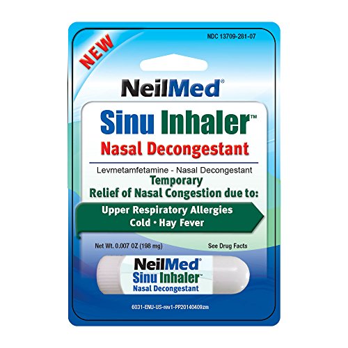 Neilmed Sinu Inhaler Nasal Decongestant, 0.007 Ounce