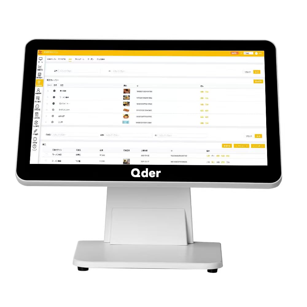 Amazon | QderスマートPOSレジ｜飲食店向けモバイルオーダー（QRコード