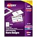 Avery Self-Laminating Name Badges, 2-1/4" x 3-1/2", Box of 30 (5362)