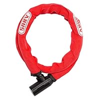 ABUS(アブス) 軽くて強い 2層構造アーマードケーブルロック 840/110 RED【日本正規品 /2年間保証】 レッド