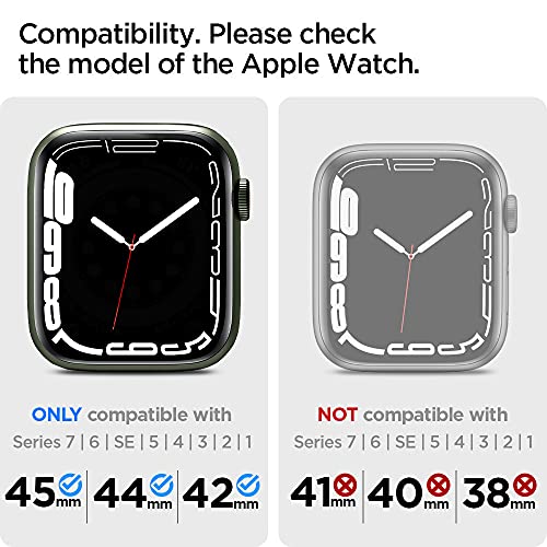 Spigen Lite Fit Band Strap Compatible with Apple Watch Series 7 (45mm) | 6 | 5 | 4 (44mm) | 3 | 2 | 1 (42mm) 2 519zMgjFfYL. SL500
