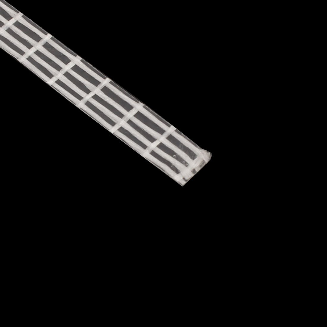 Aexit 5Pcs 5mm Electrical equipment Width 0.22mm Thickness Grid Type Filament Strapping Tape 25m Length