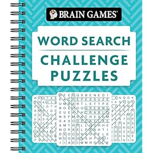 Brain Games – Word Search Challenge Puzzles Spiral-bound – Sept. 29 2022
