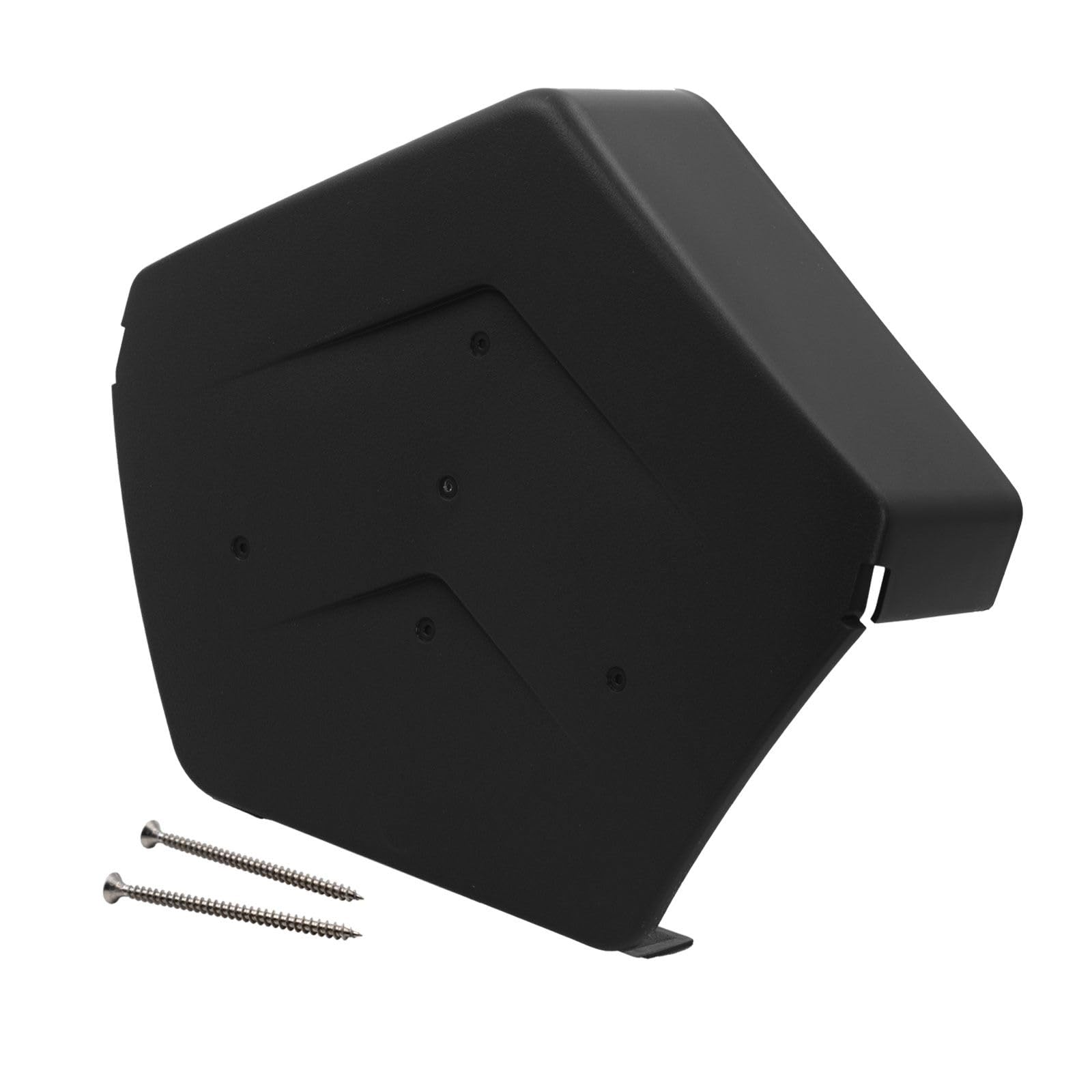 Truly Pvc Limited Black (Angled) Smartverge Linear Dry Verge Ridge End Cap