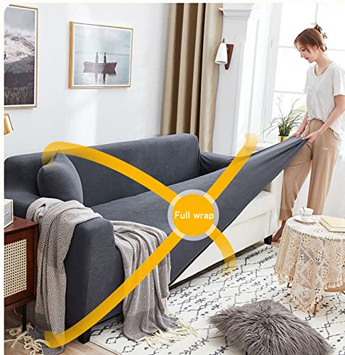 Housse de canapé extensible contre les taches de salon - 7