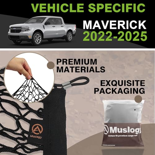 image for Muslogy for Maverick Cargo Mesh Net Accessories Stretchable Trunk Orga
