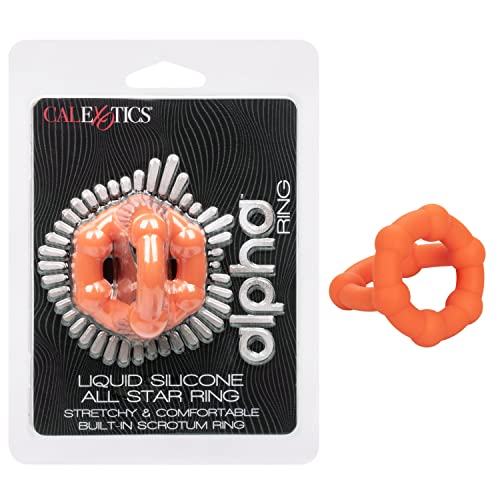 CALEXOTICS - ALPHA ALL STAR RING - ANILLO NARANJA
