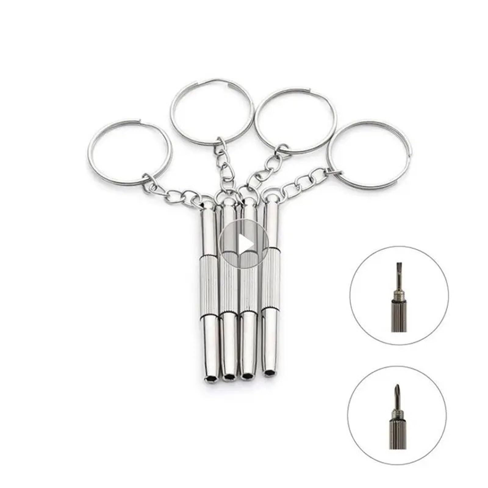 Śrubokręt do okularów 10 szt. Zestaw naprawy 3 w 1 zegarków i(1pc)