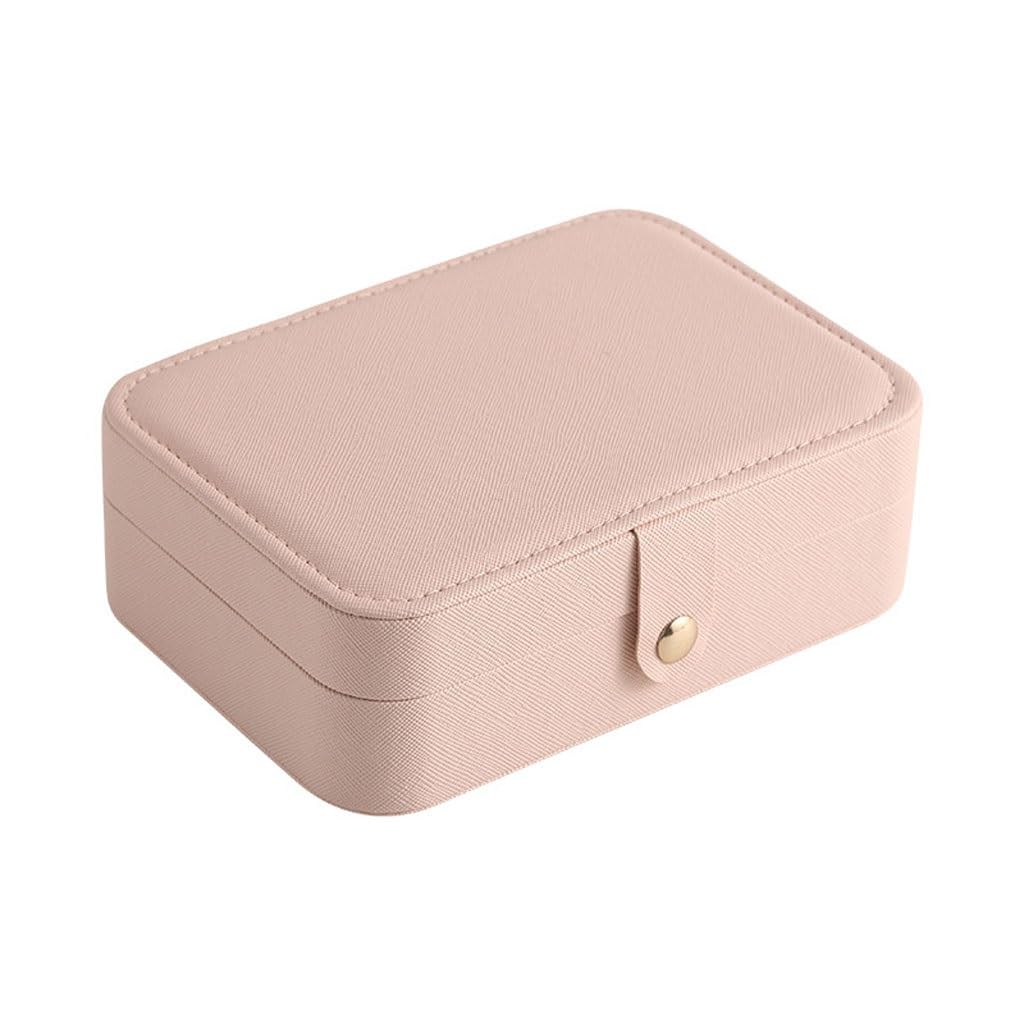Jewelry Box Organizer Light Luxury, Exquisite And Creative Gift, Pastoral Style Jewelry Box, Simple Small Jewelry Storage Box Jewelry Organizer Small (B)