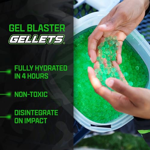 Image of Gel Blaster Surge XL - Adjustable Blast Speed with Semi or Automatic Modes, Adjustable Up to 250 FPS with Over 170+ Foot Range, 10,000+ Eco-Friendly Ammo Gellets & More - Mess Free Fun Ages 14+ (1pk)