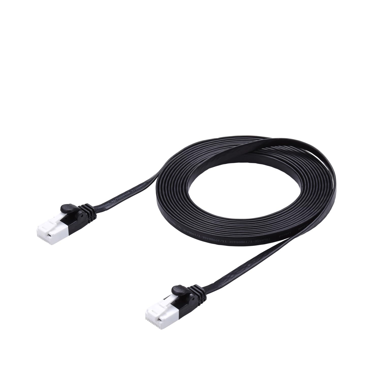 エレコム LANケーブル CAT6A 3m ツメが折れない 爪折れ防止コネクタ…