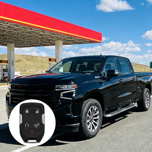 Clé de rechange avec démarrage à distance pour Chevrolet Silverado