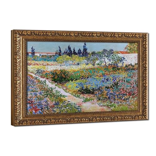 Toile Garden at Arles Van Gogh pour raviver un mur blanc de bureau