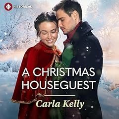 A Christmas Houseguest Audiolibro Por Carla Kelly arte de portada