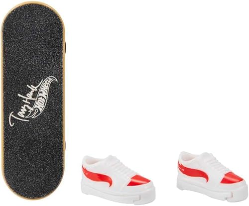 Miniatura 2 de Hot Wheels Mattel Mini Skateboard with Shoes Assorted Models Multicolor (HGT59)