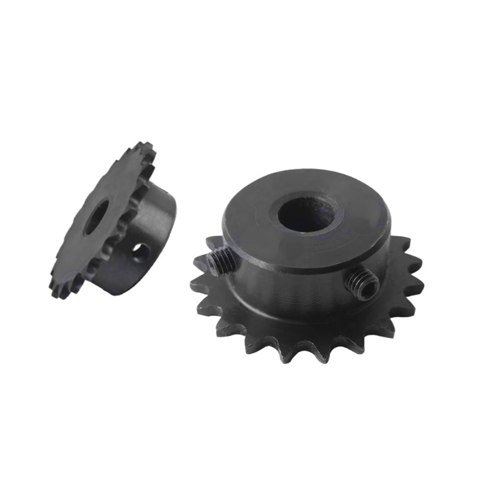 Bevel Gear Pinion Hardware Mechanical 1Pcs 12-20Teeth Bore 6mm 04C / 25H Chain Gear 45# Steel Industrial Sprocket Wheel Motor Chain Drive Sprocket(16 Teeth)