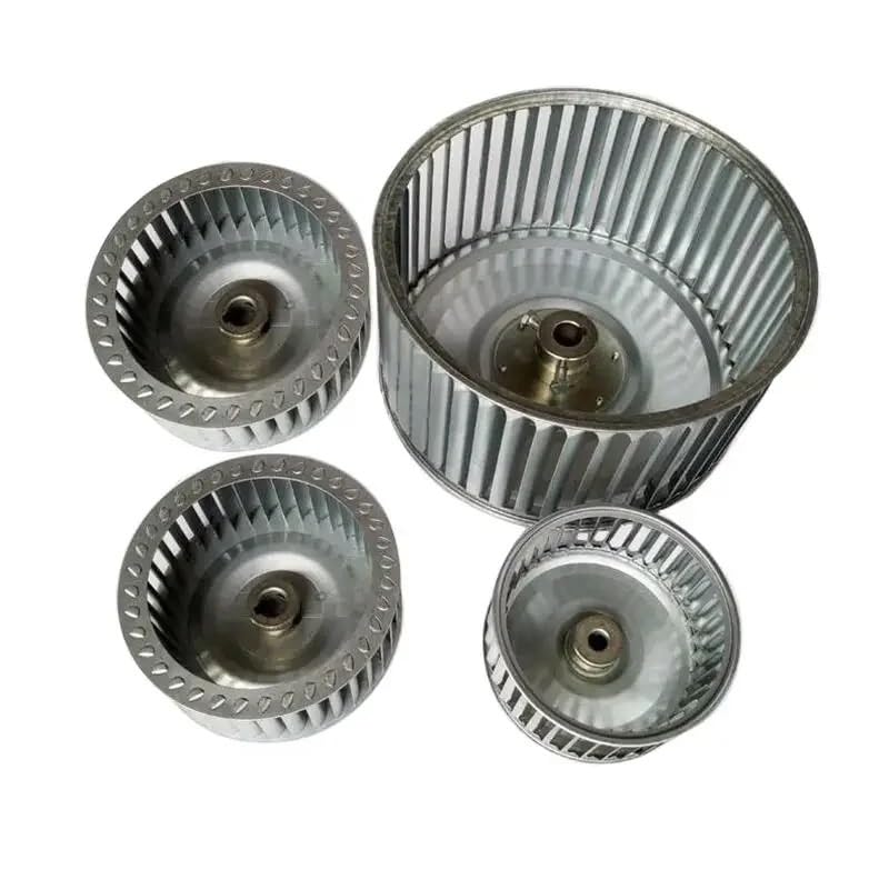 Wirnik łopatkowy Wirnik Silnik Ostrza Wentylator Aluminiowy wał wirnika Małe koła Wielołopatkowe(A,130X65X11-zaciskanie)