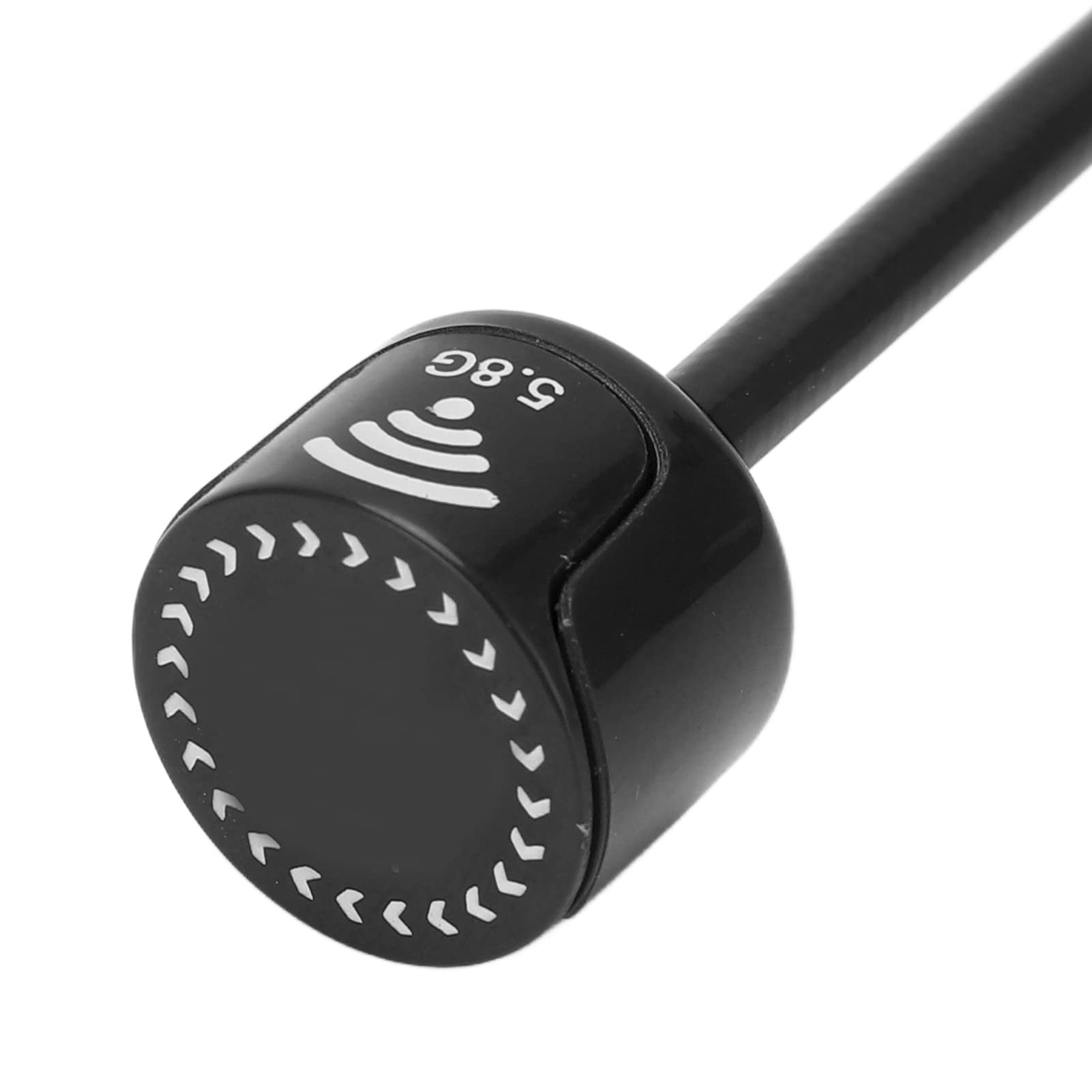 Antenna da 125 Mm 5,8 GHz 2,5 Dbi per Telecomando FPV Drone Antenna RHCP Resistente Agli Urti (Nero)