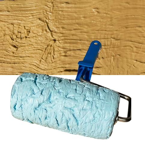 Rodillo para yeso pared cemento estampado piedra roca decorativa STAMP ROLLER, 