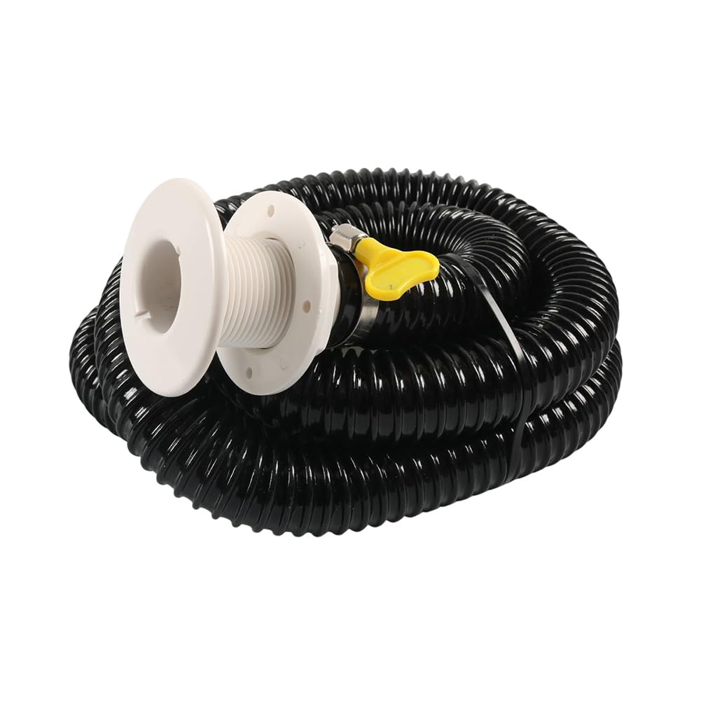 Tubo flessibile per pompa di sentina marina da 1-1/8 di pollice Kit idraulico in PVC Pompa di sentina marina Kit di installazione per barche
