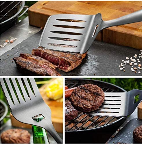 Set de utensilios para parrilla de 3 piezas miniatura 5