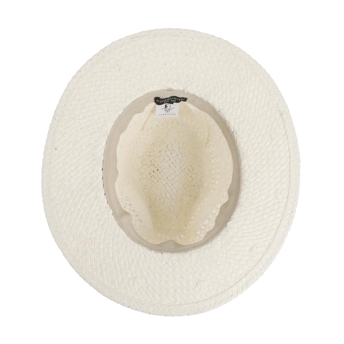 Sombrero de paja Fedora Panamá para mujeres y hombres, sombreros de verano para el sol, ala ancha, protección UV, ligero