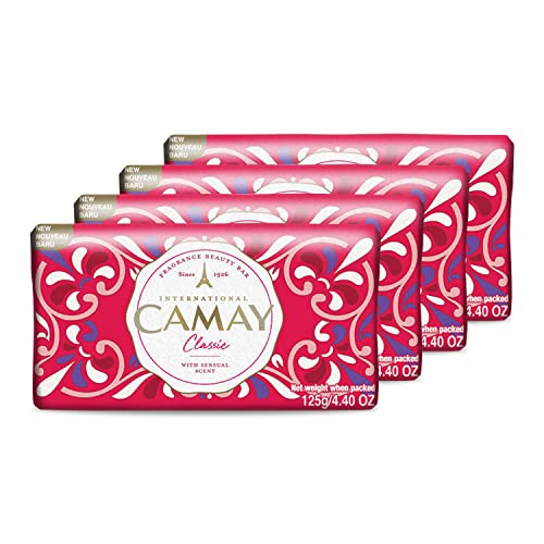 Camay Classic Carnations & Roses Beauty Soap With Indulging French Fragrance, Moisturizing Bathing Body Soap With Nature’s Scent & Creamy Lather For Rs. 140 @ 56 %