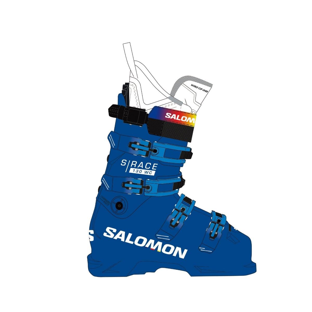 Amazon | 【L47049900】 SALOMON サロモン スキーブーツ S/RACE2 130