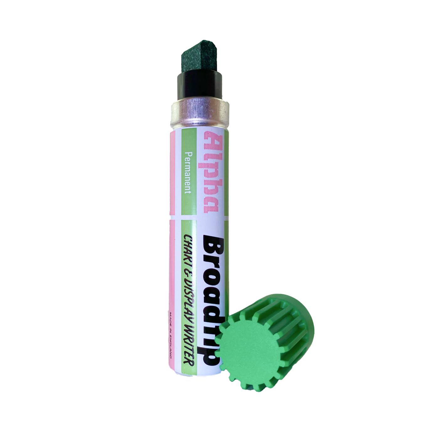 SureMark Alpha Broadtip Jumbo Permanent Marker Green Single — image 1