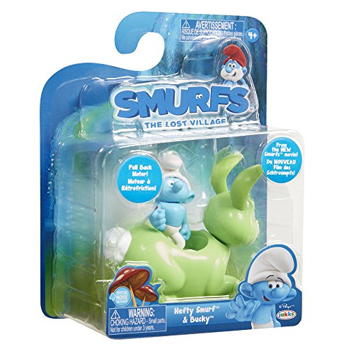 Figurine Smurfs Hefty on Bucky pour compléter collection BD - 7