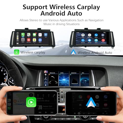 Radio con pantalla 8.9 pulgadas para BMW X3 F25 2011-2013 miniatura 5