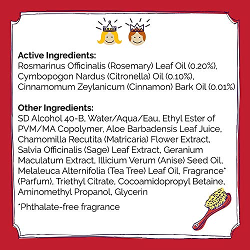 Fairy Tales ROSEHSPRAY8 Rosemary Repel Daily Kids Hair Spray – Kids Like The Smell, Lice Do Not thumb #5