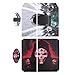 MagiDeal Ensemble Autocollant Stickers Skins Déco Console Manette Peau pour Sony PS4 Crâne Fantôme