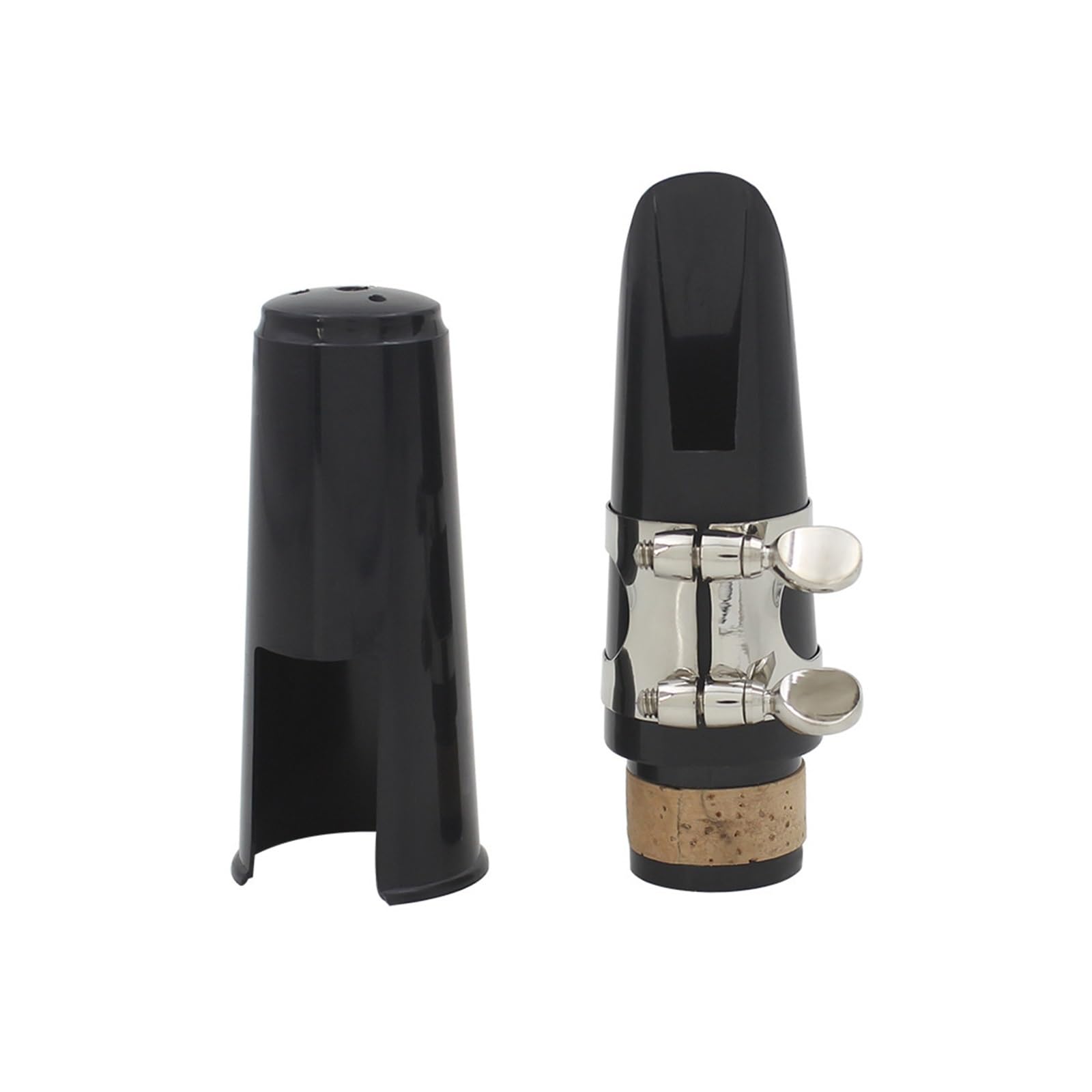 clarinete accesorios instrumentos Juego De Boquillas Para Clarinete, Boquilla Para Clarinete Hecha De Material ABS Con Tapa, Clip, Accesorios Para Instrumentos De Lengüeta