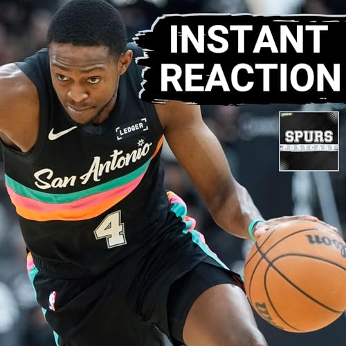 SPURS POSTCAST: De'Aaron Fox powers SURGING Spurs past Atlanta Hawks | David Jones Garcia BREAKS OUT Podcast Por  arte de portada