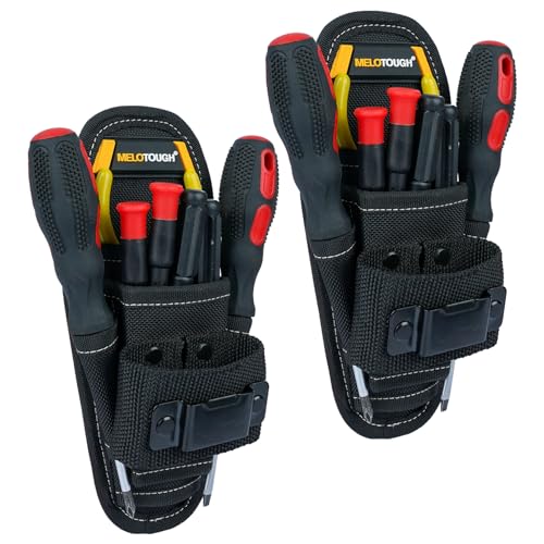 Image of Small Tool Pouch with Belt Clip,Small Tool Holder Pouch, Min Work Organizer Tool Holster and Knife Holder