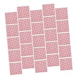 MOTHNUR 100 Stück Lebensmittelverpackungspapier Verpackungspapier für Backwaren Kekspapiereinlagen Haustiernahrung um Wrapper Hochzeitspapier Lebensmitteleinlagen aus Papier rot