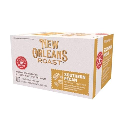 New Orleans Roast - Southern Pecan Single Cups, 12 Count