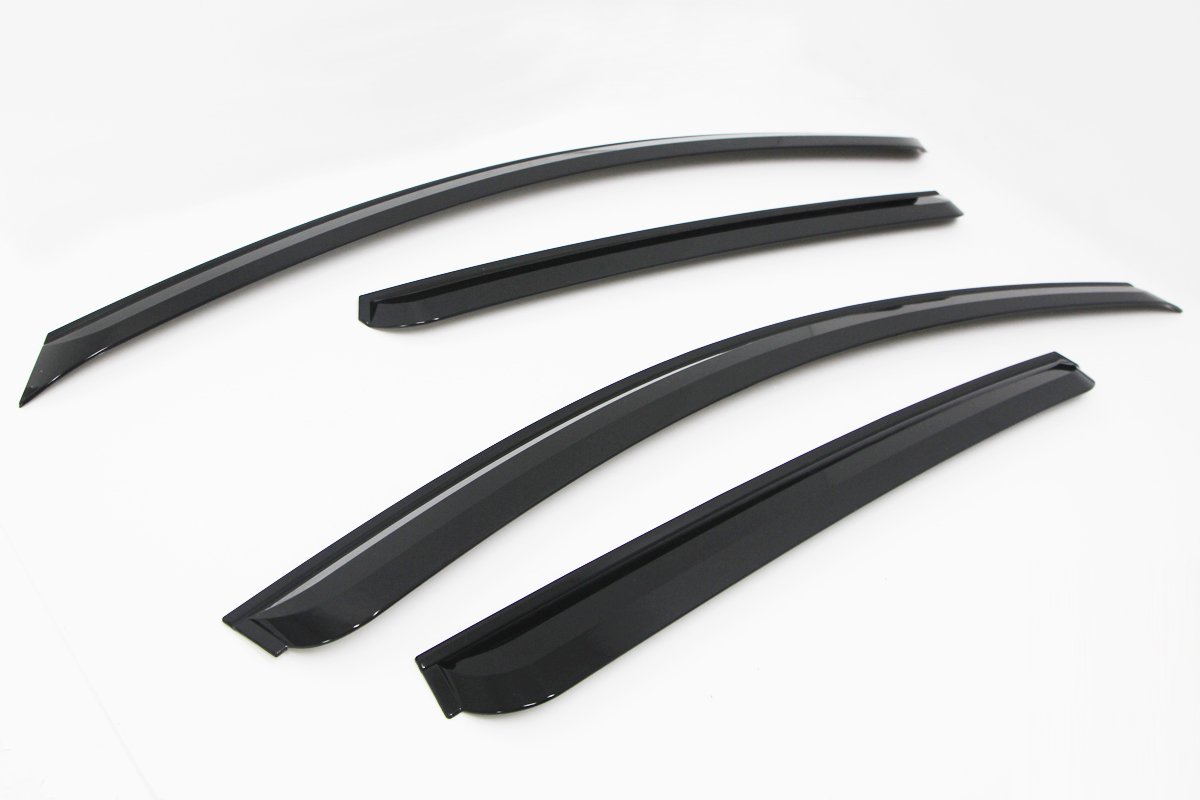 Photo 1 of AUTOCLOVER Smoked Window Visor Deflector Sun Rain Vent Guard 4p compatible with 2012-2015 Captiva Sport
