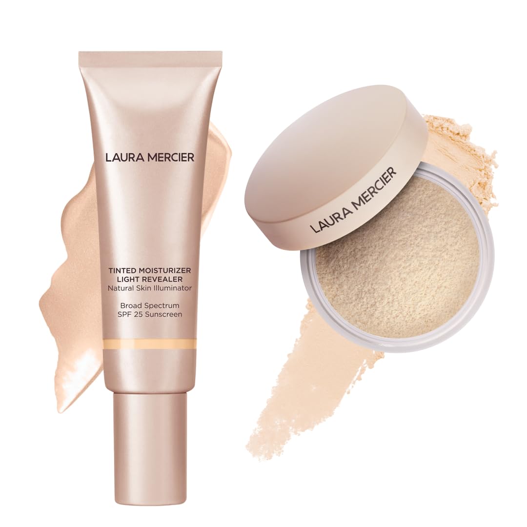 Laura Mercier Light Revealer Tint and Setting Powder Set 1C0