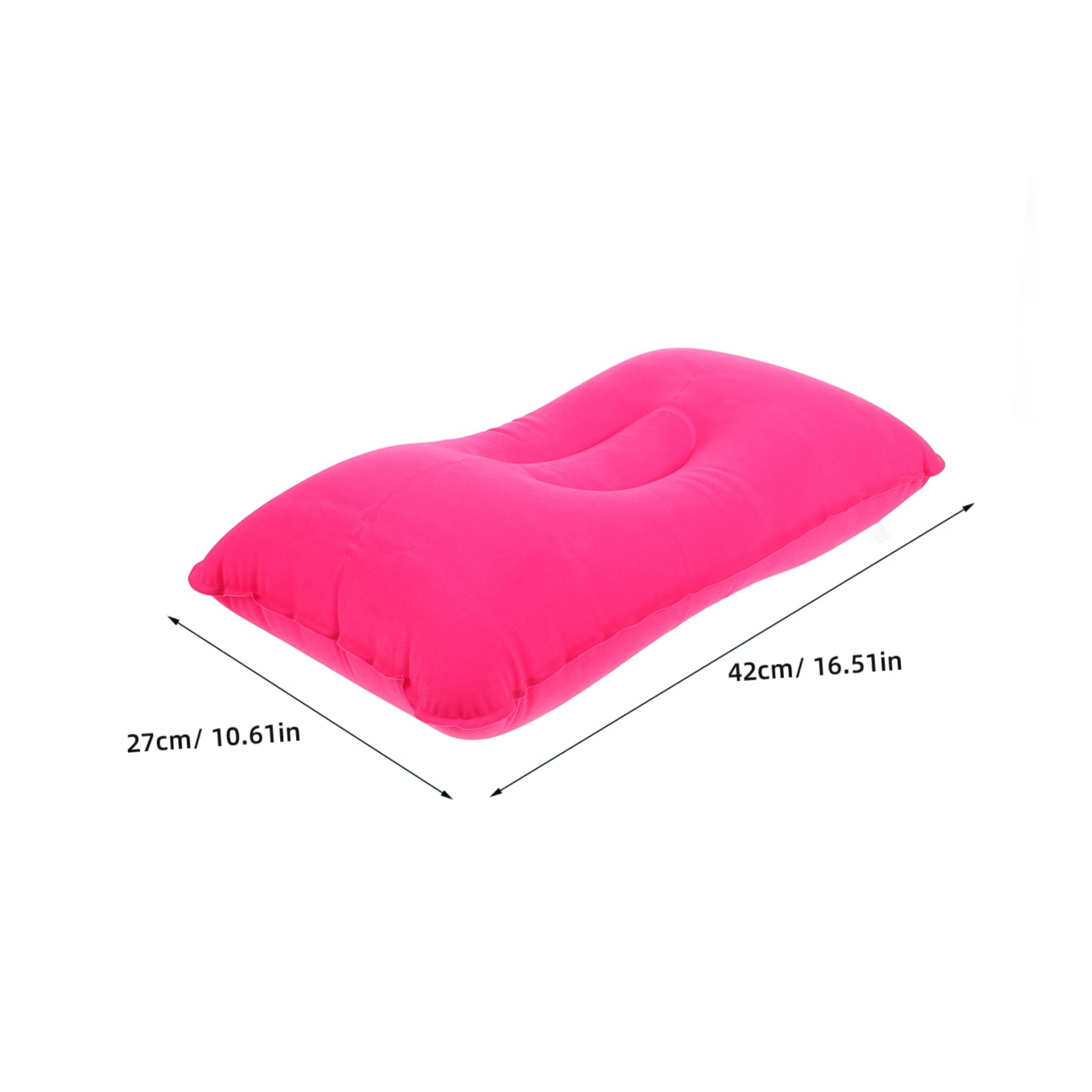 BESPORTBLE Inflatable Travel Pillow Durable Camping Cushion Comfortable Surface for Naps Outdoor Adventures and Beach Use Sturdy Material