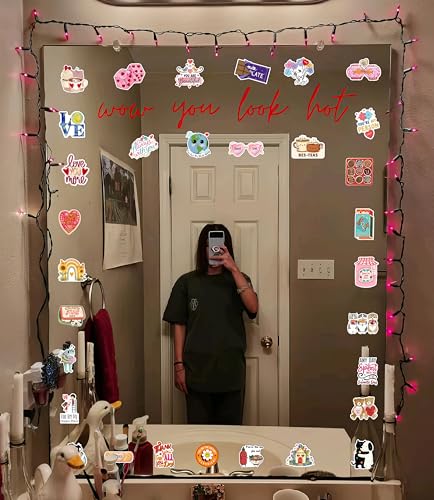 Image of WallDesign Romantic Love Stickers for Couples (32 Pcs) - Cute Daily Love Message Stickers - Couple Gift for Wife, Husband, Girlfriend & Boyfriend - Anniversary, Marriage, Birthday & Everyday Surprise