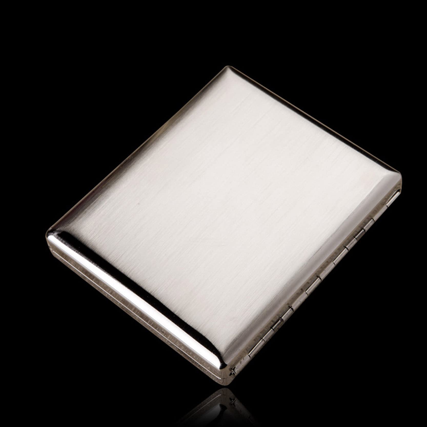 Modne etui na papierosy， metalowe etui na papierosy， metalowe etui na papierosy， męskie etui biznesowe， podwójnie grube aluminium， puste etui na papierosy， może，