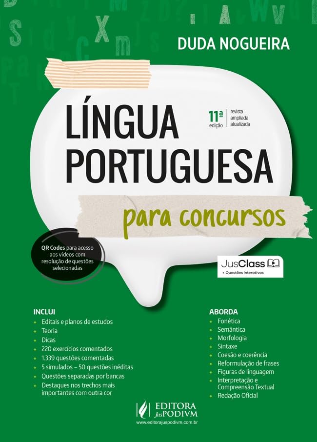 Língua Portuguesa para Concursos - 11ª Edição (2025)