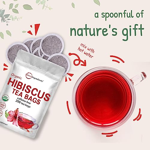 Micro Ingredients Organic Hibiscus Tea Bags thumb #5