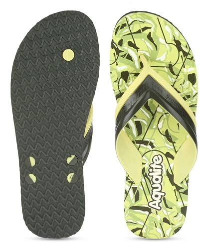 Image of Aqualite Men Slippers | Soft Comfortable and Stylish Slippers for Men in exciting Colors |Lightweight | Anti Skid | Daily Use Chappal