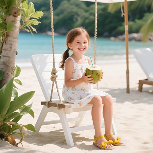 Image of Kiderence Toddler Girls Sandals Little Girls Kids Shoes Girls Sandals Toddler