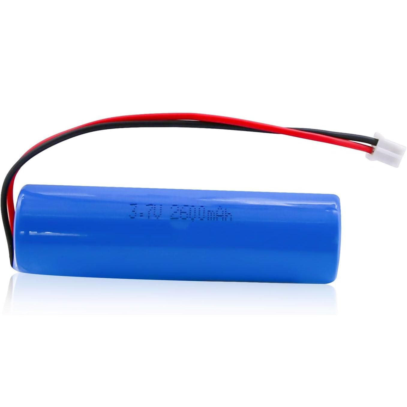 Batería Recargable de Iones de Litio de 3,7 V y 2600 mAh para Productos electrónicos de Bricolaje, Juguetes, iluminación y Equipos Bluetooth. con Conector PH2.0 de 2 Pines.